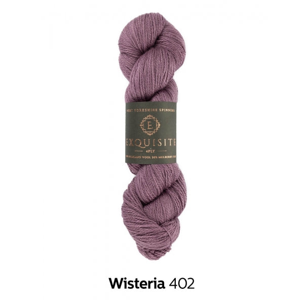 rosa wolle wisteria west yorkshire spinners exquisite 4ply woll-habitat
