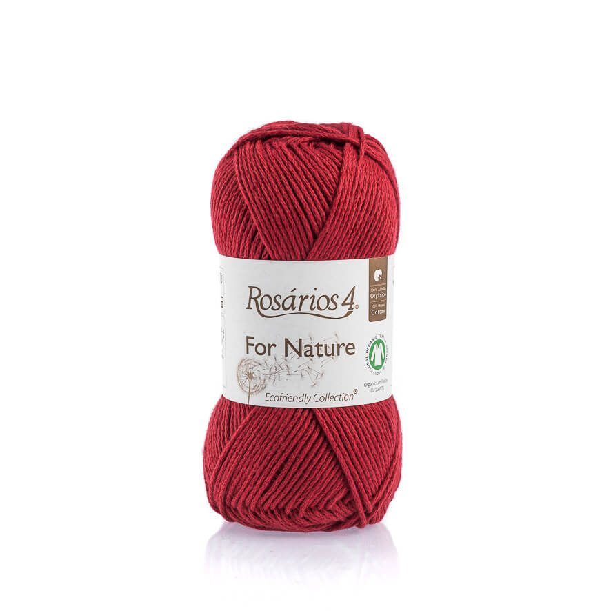 rote bio-baumwolle rosarios4 for nature 34 woll-habitat