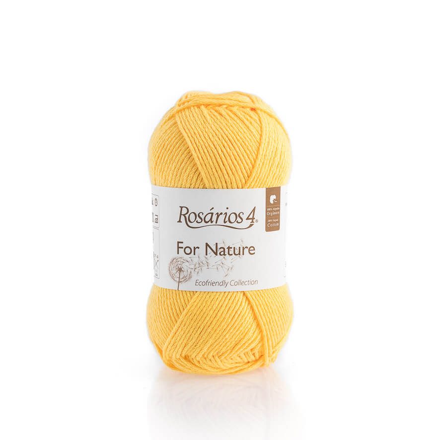 gelbe bio-baumwolle rosarios4 for nature 11 woll-habitat