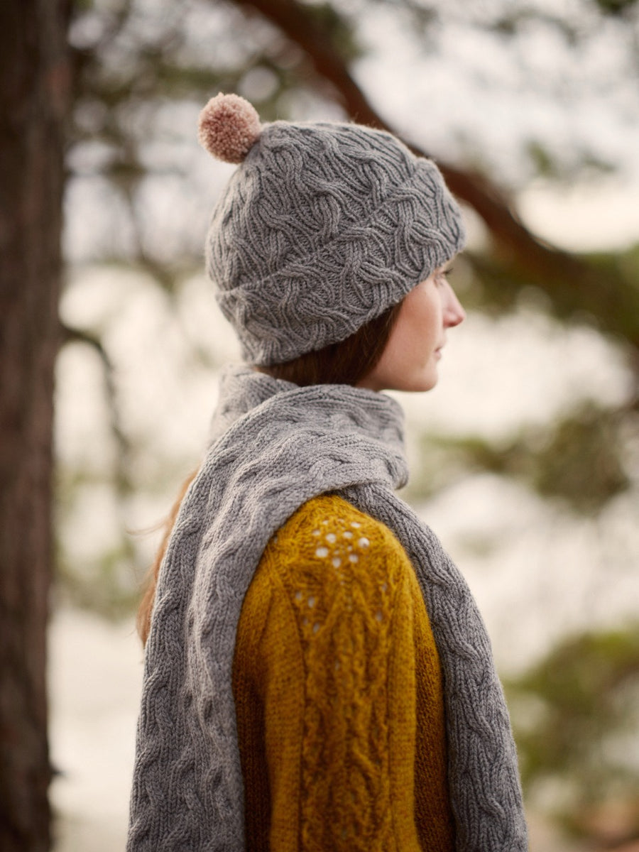 Entwined. Cables, Lace and Knitted Textures.