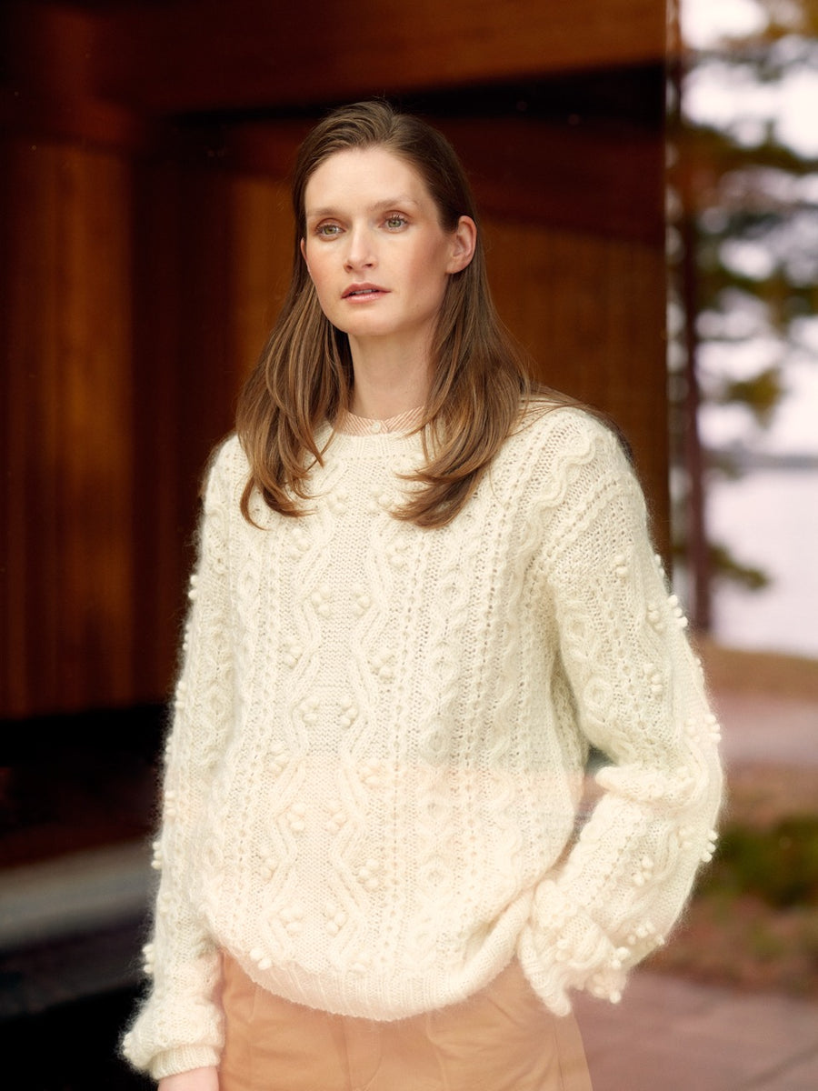 Entwined. Cables, Lace and Knitted Textures.
