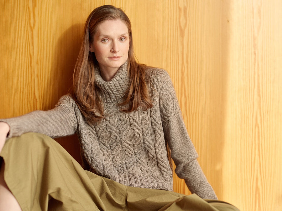 Entwined. Cables, Lace and Knitted Textures.