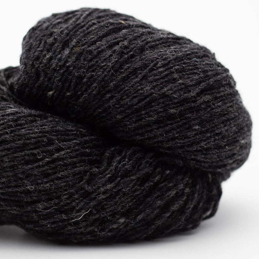 schwarze tweed-wolle schwarz bcgarn loch-lomond-lace woll-habitat