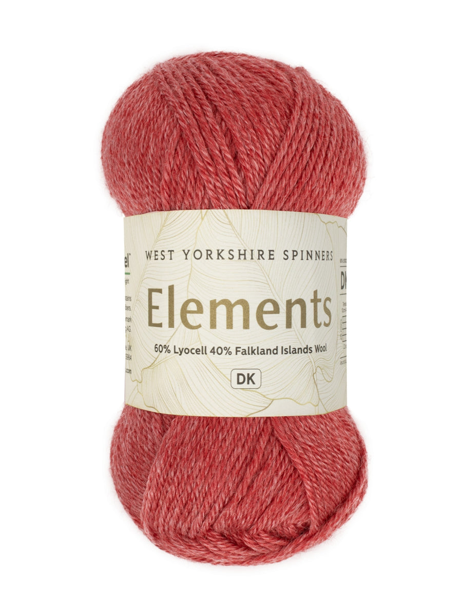 rote wolle coral reef west yorkshire spinners elements dk woll-habitat