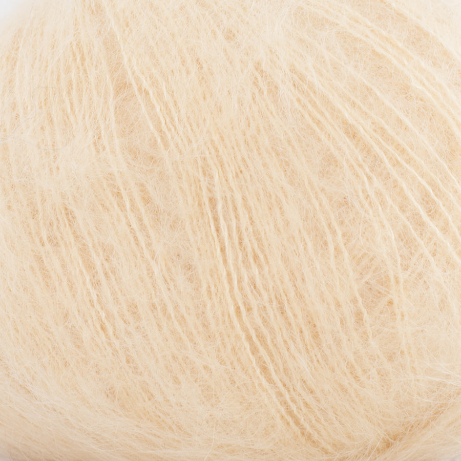 cremefarbene mohair-wolle pfirsich kremke soul wool silky-kid woll-habitat
