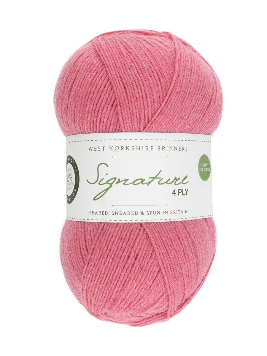 rosa wolle honeysuckle west yorkshire spinners signature 4ply woll-habitat
