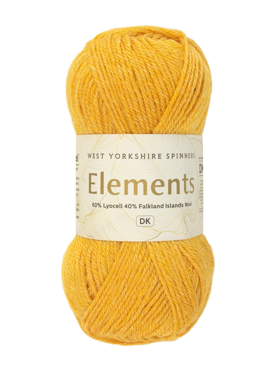 gelbe wolle sweet nectar west yorkshire spinners elements dk woll-habitat